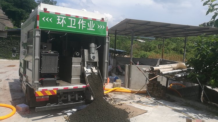 大峪镇污泥干湿分离技术